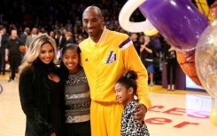 NBA superstar Kobe Bryant (with wife Vanessa and daughters Gianna, L, and Natalia) was killed in a helicopter crash in January 2020