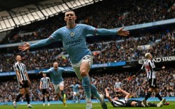 Phil Foden's fourth goal in three games helped Manchester City beat Newcastle 2-0