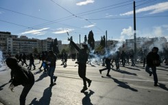 Tens of thousands demonstrated in Athens against last week's deadly train accident