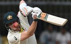 Australia's captain Steve Smith in action in Indore