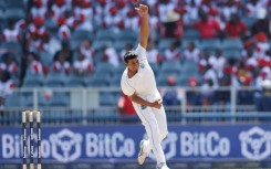 Gudakesh Motie was the pick of the bowlers as West Indies hit back against South Africa on the first day of the second Test at The Wanderers