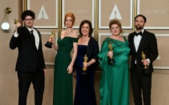The team behind 'Navalny' celebrates its Oscars win for best documentary feature