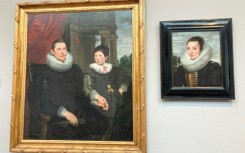 Two centuries after the works were separated, the family portrayed in Cornelis de Vos' 17th century Flemish painting has been artistically reunited 