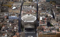 The 2,000-year-old building is currently a consecrated church