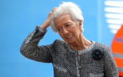 European Central Bank President Christine Lagarde told the EU's leaders in Brussels that the eurozone banking sector was 'resilient'