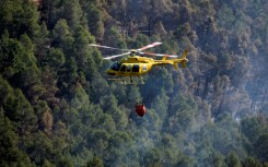 Firefighters say the blaze in Villanueva de Viver was more typical of summer than of late March