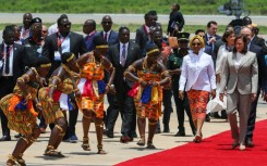 Harris (R) said the visit would be addressing such issues as climate crisis, increasing food security, and increasing investment on the continent