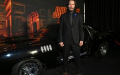 Actor Keanu Reeves attends the Hollywood premiere of 'John Wick: Chapter 4' on March 20, 2023 