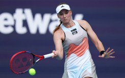 Elena Rybakina beat Elise Mertens on Monday to reach the quarter-finals of the Miami Open