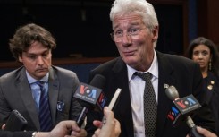US actor Richard Gere, pictured at a 2015 appearance in the House of Representatives, has a long history of activism for human rights in Tibet