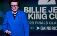 US tennis legend Billie Jean King
