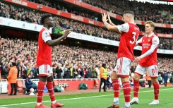 Arsenal are in pole position in the title race