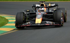 Red Bull's Max Verstappen topped third practice in Australia