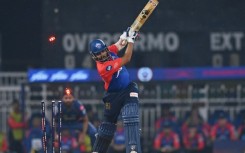 That's out: Delhi Capitals' Prithvi Shaw is clean bowled by Lucknow Super Giants' Mark Wood 