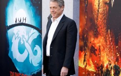 Actor Hugh Grant attends the Los Angeles premiere Of Paramount Pictures' 'Dungeons And Dragons: Honor Among Thieves' on March 26, 2023 