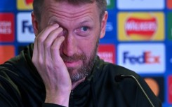 All over: Graham Potter was sacked by Chelsea on Sunday 