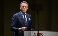 Outgoing UBS chief executive Ralph Hamers reflected on his two years in charge during his farewell speech at the bank's annual general meeting