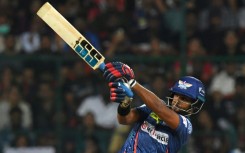 Nicholas Pooran smashed seven sixes in his 19-ball innings