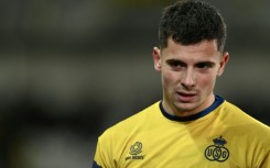Dante Vanzeir pictured earlier this year while playing in Belgium