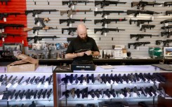 Guns for sale at WEX Gunworks in Delray Beach, Florida