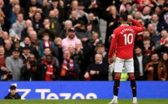 Manchester United forward Marcus Rashford has scored 28 goals for the club this season 