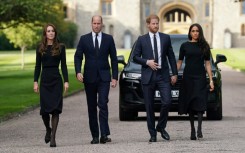 Tensions were visible when Harry and Meghan met William and Kate before the funeral of the brothers' grandmother Queen Elizabeth II last year