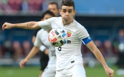 Oscar in action for Shanghai in the AFC Champions League