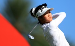 Grace Kim of Australia won the LPGA's Lotte Championship on Saturday after a three-way playoff