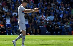 Barcelona's Polish forward Robert Lewandowski and his team failed to find the net against Getafe