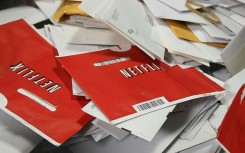 Red letter day: Netflix began its life by shipping DVDs to customers, before switching into streaming