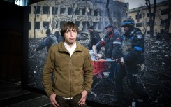 Ukrainian photographer Evgeniy Maloletka of the Associated Press won the 2023 World Press Photo of the Year award