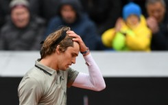 Germany's Alexander Zverev lost in straight sets in the last 16 of the Munich ATP tournament