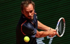Russia's Daniil Medvedev in action in Monte Carlo earlier this month