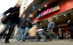 HMV's historic Oxford Street store in central London in 2011