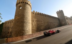 Charles Leclerc was again fastest in qualifying on the challenging Baku street circuit