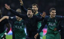 Mauricio Pochettino (centre) led Tottenham to the Champions League final in 2019