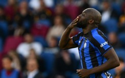 Second best: Inter Milan's Romelu Lukaku celebrates after scoring his side's second goal