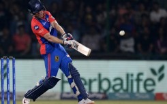 Blazing innings: Phil Salt plays a shot for Delhi Capitals against Royal Challengers Bangalore