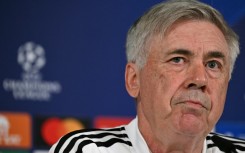 Real Madrid's Italian coach Carlo Ancelotti spoke ahead of the clash with Manchester City in the Champions League semis