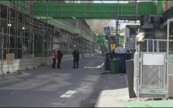 Finland: Scene where a footbridge collapsed leaving 27 injured, mostly children