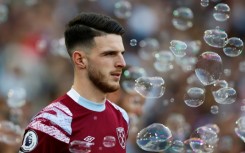 West Ham midfielder Declan Rice is unlikely to be 'blowing bubbles' next season