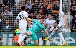 Luke Ayling scored Leeds' opener in the draw against Newcastle
