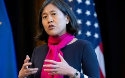 US Trade Representative Katherine Tai, pictured in 2022, said a deal with Taiwan 'represents an important step forward'