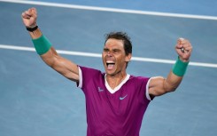 Back from the brink: Rafael Nadal overturned a two-set deficit to beat Daniil Medvedev in the 2022 Australian Open final