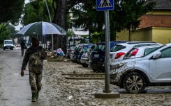 The downpour saw half a year's rainfall in just 36 hours.