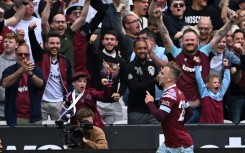 West Ham's Jarrod Bowen celebrates scoring against Leeds
