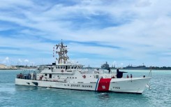 Mawar was intensifying into a Category Five super typhoon, according to weather officials