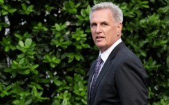 Negotiators US President Joe Biden (right) and US House Speaker Kevin McCarthy have been locked in weeks of tense talks over the debt limit