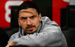 AC Milan's Swedish forward Zlatan Ibrahimovic 