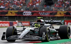 Mercedes' Lewis Hamilton and George Russell both finished on the podium in Barcelona